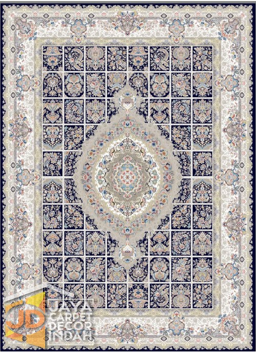 Karpet Permadani Solomon 1200 Reeds KHESTIGITI NAVYBLUE 3672 ukuran  200x300, 250x350